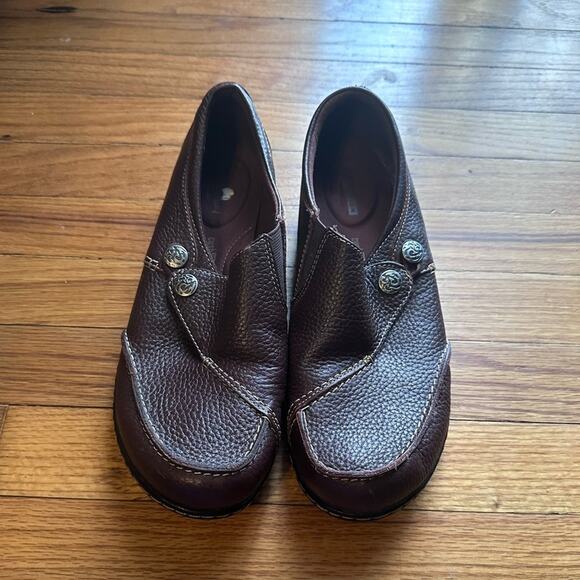 Clark’s Brown Ashland Lane Flats Size 10 M - Picture 1 of 7